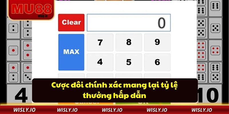 Cược đôi chính xác mang lại tỷ lệ thưởng hấp dẫn