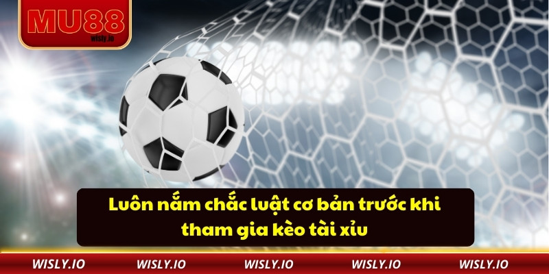 Luôn nắm chắc luật cơ bản trước khi tham gia kèo tài xỉu