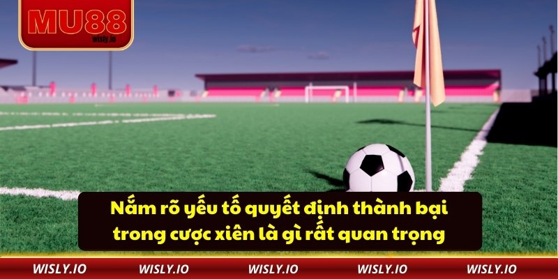 Nắm rõ yếu tố quyết định thành bại trong cược xiên là gì rất quan trọng